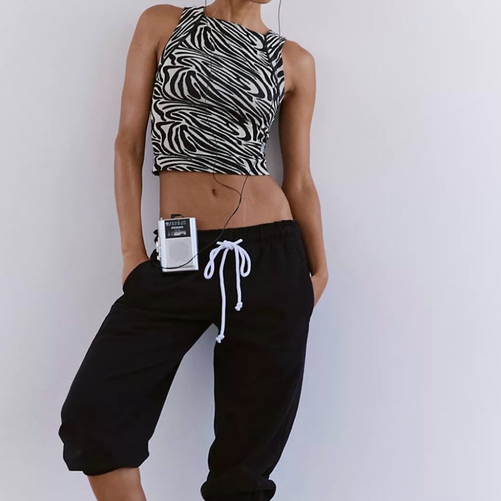 Free People Flutter Cropped Joggers
